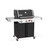 325 Liquid Propane Gas Grill for Outdoor Cooking, 3 Burners, Black – Porcelain-Enameled, Cast-Iron Grates, PureBlu Burners & Sear Zone