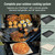 Grill and Smoker | Electric and Propane Grill, Roaster, BBQ Grill | 5-in-1 Cooking System | 3 Burner | Digital Control | Outdoor Cooking, Griddle, Pizza Maker | Green | PG301GN