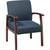 Guest Chair, Cherry/Midnight Blue