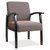 Guest Chair, Espresso/Taupe