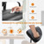 Office Reception Guest Waiting Room Chairs Set of 2, Leather Stationary Chair No Wheels with Padded Arms for Elderly Desk Conference Room Lobby, Inky