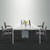 Waiting Room Guest Chair with Bonded Leather Padded Arm Rest for Office Reception and Conference Desk Black with Sled Base Grey 2 Pack