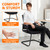 Office Guest Chair with Lumbar Support and Mid Back Mesh Space Air Grid Series for Reception Conference Room