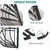 Hanging Egg Chair with Stand, Rattan Wicker Swing Egg Chair with Resistant Cushion, 370lbs Capacity, Foldable Hanging Basket Chair for Porch, Garden, Bedroom, Balcony - Grey