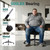 Big and Tall Home Office Desk Chair 500lb Capacity for Heavy People, Ergonomic Wide Mesh Desk Chair with Stepless Recline & Lock, 5.5" Thick Cushion, High Back, Adjustable Height & Armrests