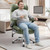 Big and Tall Office Chair, Desk Computer Chair for Heavy People, Oversized Executive Gaming Chair, Extra Wide 500LBS Ergonomic Comfy Office Chair with Adjustable Lumbar Support & 5D Flip Arms