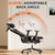 ErgoChair Pro Big and Tall Office Chair for Heavy People, Swivel Computer Chair Desk Chairs, with Lumbar Support/23in Retractable Footrest/4D Headrest/500lbs Heavy Duty, Mesh Seat, Black