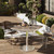 31.5" Tulip Table,Square Kitchen Dining Table for 2-4 with Thick Sintered Stone Top,Titanium Golden Pedestal Base,Heat-Resistant,Bistro Table for Dining Room,Café,Small Space（Dusk Strata）