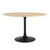Dining Table, 48", Black Natural