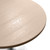 Mid-Century Modern 36 Inch Round Dining Table, MDF Wood Tabletop with White Steel Pedestal Base, Contemporary Kitchen & Dining Room Table, for Small Spaces (Light Natural)