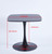 23.6" Square Tulip Dining Table, Mid-Century Tulip Table Kitchen Tulip Dining Table 2 People with MDF Table Top & Metal Base for Office Living Room
