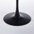 23.6" Square Tulip Dining Table, Mid-Century Tulip Table Kitchen Tulip Dining Table 2 People with MDF Table Top & Metal Base for Office Living Room