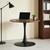 Round Tulip Dining Table, 31.5" Circle Tulip Table with Thickened Tabletop & Metal Pedestal, Mid Century Modern Bistro Table for Kitchen, Small Places, Living Room