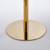 31.5" Round Tulip Dining Table, Mid-Century Tulip Table Kitchen Tulip Dining Table 2 People with Faux Marble Table Top & Metal Base for Office Living Room