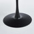 42" Round Tulip Dining Table, Mid-Century Tulip Table Kitchen Tulip Dining Table 2-4 People with MDF Table Top &Metal Base for Office Living Room