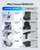 Ergonomic Office Chair, Mesh Desk Chair with 3-Zone Floating Lumbar Support, Upgraded 4D Headrest, 720° Armrests, Grey with Footrest