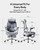 Ergonomic Office Chair, Mesh Desk Chair with 3-Zone Floating Lumbar Support, Upgraded 4D Headrest, 720° Armrests, Grey with Footrest