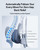 Ergonomic Office Chair, Mesh Desk Chair with 3-Zone Floating Lumbar Support, Upgraded 4D Headrest, 720° Armrests, Grey