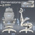 Ergonomic Mesh Office Chair with Footrest, Big and Tall Home Desk Chair with 5D Flip-Up Arms, Adjustable 3D Lumbar Support, Gaming & Executive Computer Chair (First Light)