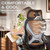 Ergonomic Mesh Office Chair with Footrest, Big and Tall Home Desk Chair with 5D Flip-Up Arms, Adjustable 3D Lumbar Support, Gaming & Executive Computer Chair (Tangerine Burst)