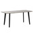 6FT Conference Table, 70.86L x 35.43W x 29.52H Inches Boat Shaped Meeting Table, Industrial Grey Seminar Table for Office Meeting Conference Room