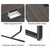 8FT Conference Table,94.4 L x 47.2 W x30.7 H Meeting Seminar Table with Grommet,Stability Enhancement,Large Conference Room Table for Office Meeting (Gray)
