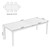 6.5 FT Conference Room Table, 78.74" W x 27.56" D Large Office Conference Table, Modern Seminar Meeting Table Desk for Boardroom, Meeting Room (1, White)