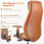 Genuine Leather High-Back Executive Office Chair,Ergonomic