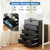 5 Drawer File Cabinet with Wheels, Under Desk Storage Printer Stand