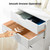 7 Drawer File Cabinet on Wheels, Printer Stand