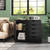 5-Drawer Mobile File Cabinet, Wooden Printer Stand with Storage