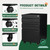 3 Drawer Mobile File Cabinet with Lock,Under Desk Metal Filing Cabinets for Home Office Organizer Letters/Legal/A4((Fully Assembled-Black)