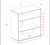 Solid Wood Bookshelf - 32” W x 36" H - 3 Shelf Bookcase - Black, Short Bookcase with Adjustable Shelves for Living Room Display Furniture, 100% Eco-Friendly Wood, Modular Cabinets
