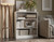 Solid Wood Bookcase - 3-Tier Floor Standing Bookshelf - 36" Short Storage Shelf, 32” Wide - White, Display Furniture for Living Room, Renewable 100% Eco-Friendly Wood, Made in Brazil