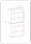 Solid Wood Bookcase - Stackable Modular 6-Tier Bookshelf - 71.5" Tall x 32" Wide - Beige, Open Display Shelf for Living Room, Office, Renewable 100% Eco-Friendly Wood, Made in Brazil