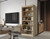 Solid Wood Bookcase - Stackable Modular 6-Tier Bookshelf - 71.5" Tall x 32" Wide - Yellow, Open Display Shelf for Living Room, Office, Renewable 100% Eco-Friendly Wood, Made in Brazil