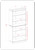 Solid Wood Bookcase - Stackable Modular 6-Tier Bookshelf - 71.5" Tall x 32" Wide - Black, Open Display Shelf for Living Room, Office, Renewable 100% Eco-Friendly Wood, Made in Brazil