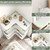 Corner Book Shelf, 4-Shelf L Shaped Corner Bookshelf with Baffle