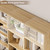 Triple Wide Bookshelf, Large Bookshelf with 17 Display Shelves
