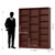 Triple Wide Bookshelf, Large Bookshelf with 17 Display Shelves