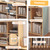 8 Cube Organizer Bookcase White Open Shelf