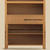 Book Shelf 70" Tall Bookcase with Drawer, 7-Tier Arched Cabinet with Storage and Fluted Door, Mid-Century Modern Modular Arch Bookshelf for Office Living Room Bedroom Library (Oak, 4)