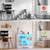 LED Bookcase with 3 Tiers, Motion Sensor and USB Charging - White