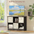 6 Cube Storage Organizer with 3 Fabric Drawers and Removable Shelves — Modular Cube Bookshelf for Bedroom, Living Room, or Home Office, Short Cube Bookcase for Toys, Decor,Black