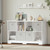 8 Cube Storage Organizer with 4 Fabric Drawers and Removable Shelves — Modular Cube Bookshelf for Bedroom, Living Room, or Home Office, Short Cube Bookcase for Toys, Decor,White