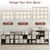 12 Cube Storage Organizer with 6 Fabric Drawers and Removable Shelves — Modular Cube Bookshelf for Bedroom, Living Room, or Home Office, Short Cube Bookcase for Toys, Decor, Black