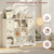 12 Cube Storage Organizer with 6 Fabric Drawers and Removable Shelves — Modular Cube Bookshelf for Bedroom, Living Room, or Home Office, Short Cube Bookcase for Toys, Decor,White