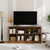 2 Tiers 8 Cube Storage Organizer Bookcase, 54 inch Width Wooden Book Shelf