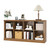 2 Tiers 8 Cube Storage Organizer Bookcase, 54 inch Width Wooden Book Shelf