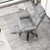 160 Reclining Office Chair with Footrest, Big & Tall Desk Chair, Grey